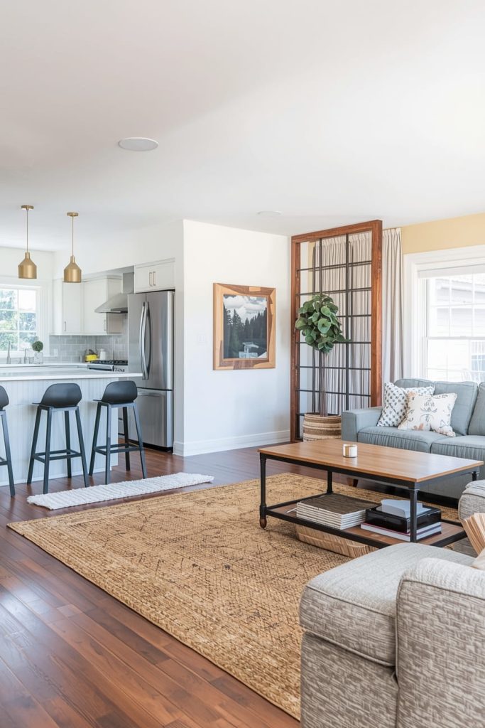 Add Greenery for a Fresh, Connected Feel
