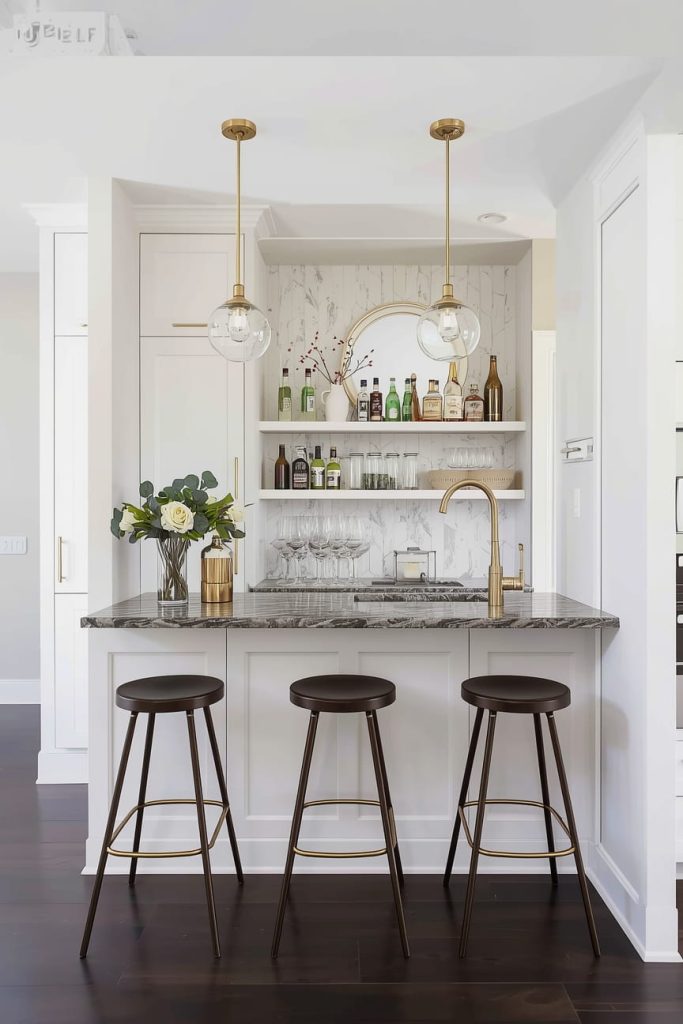 Add a Bar Counter for a Social Touch