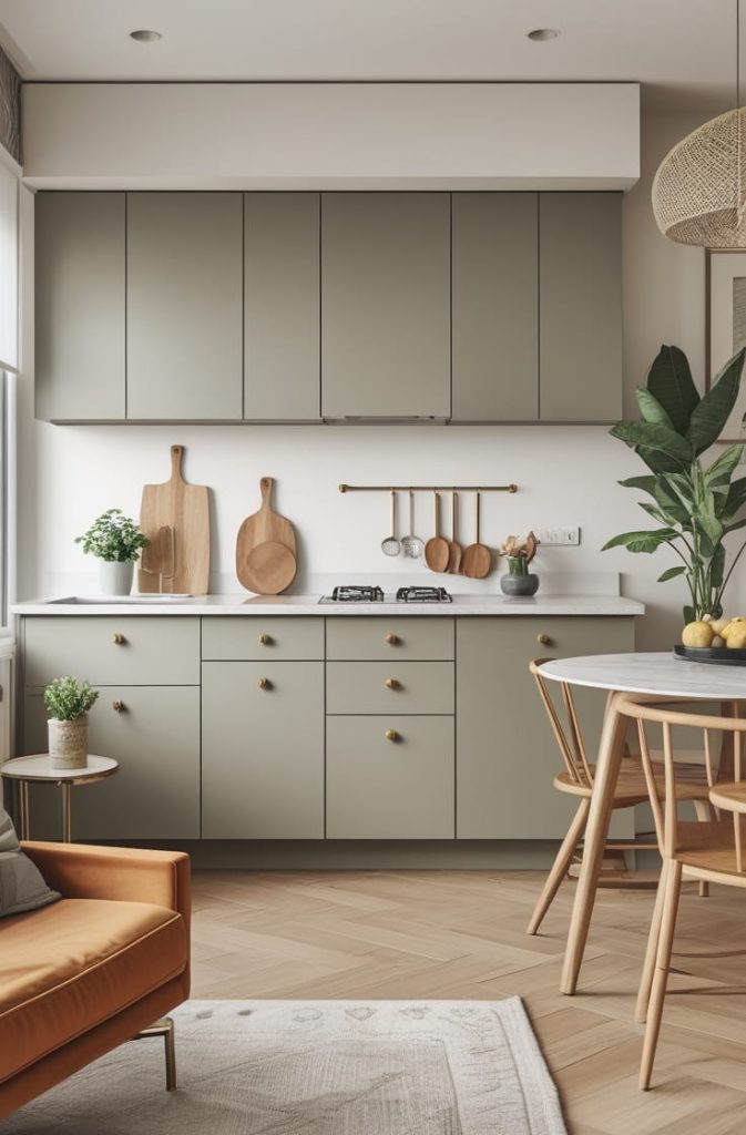 Add a Rolling Cart for Extra Storage