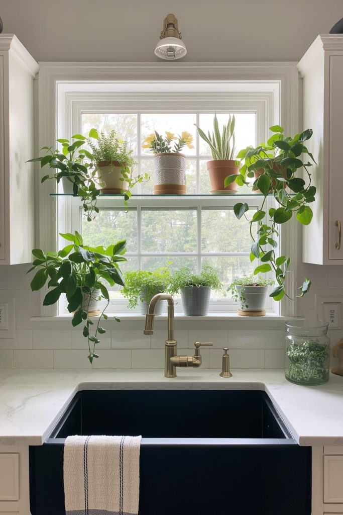 Artwork Above Kitchen Sink