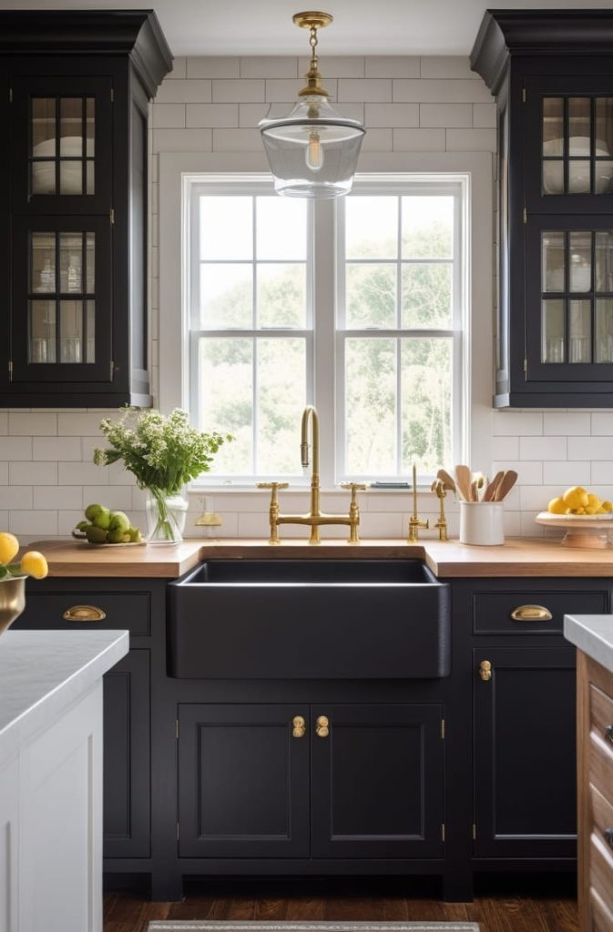 Black Drop-In Kitchen Sink for Easy Installation