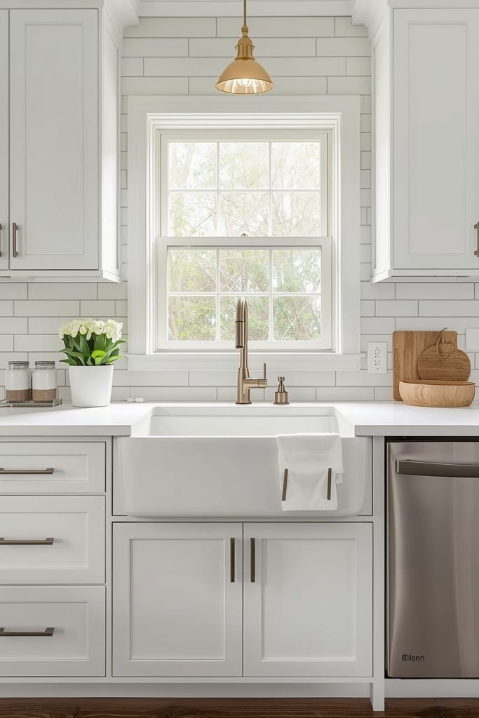 Classic White Apron Front Farmhouse Sink