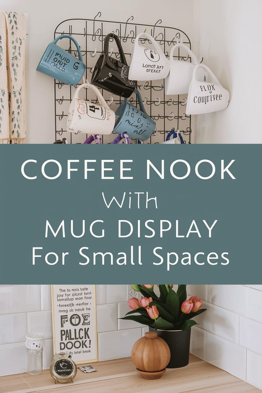 Coffee Corner with Storage Cabinet