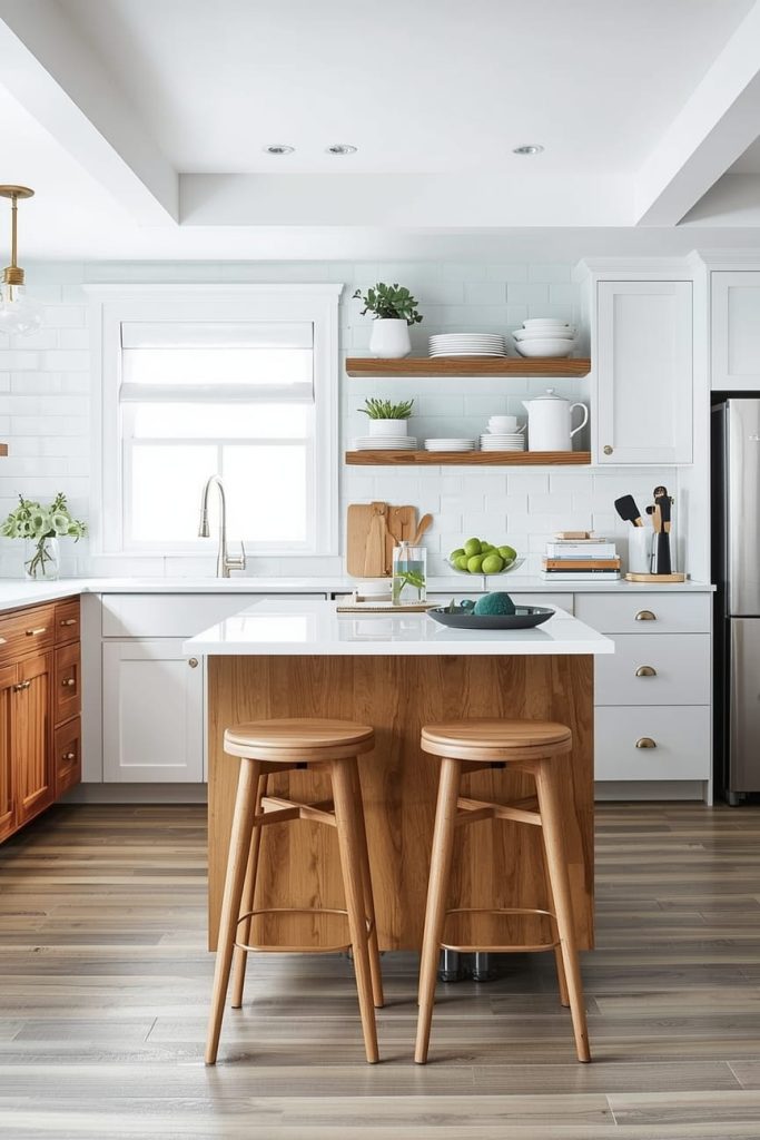 Cozy Tiny Open Kitchen Aesthetic for Warm Vibes