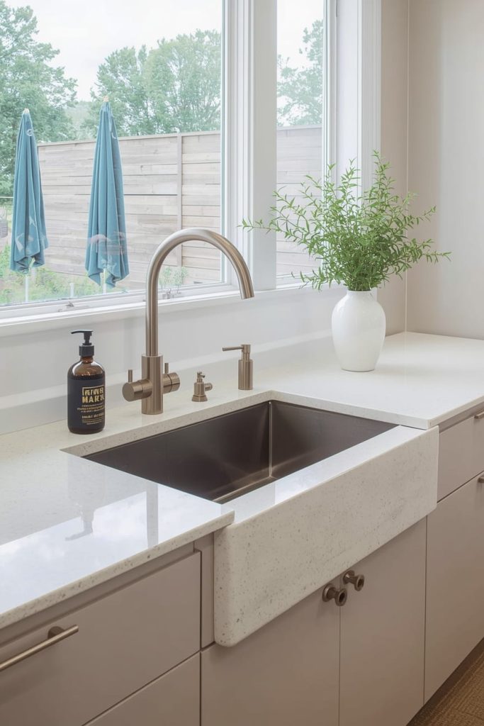 Double-Bowl Large Kitchen Sink for Multitasking