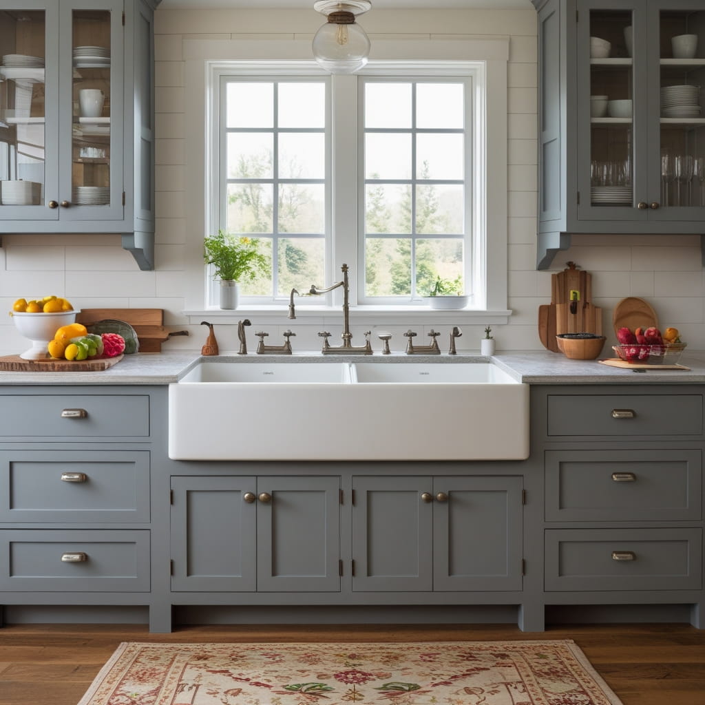 Farmhouse Style Large Kitchen Sink