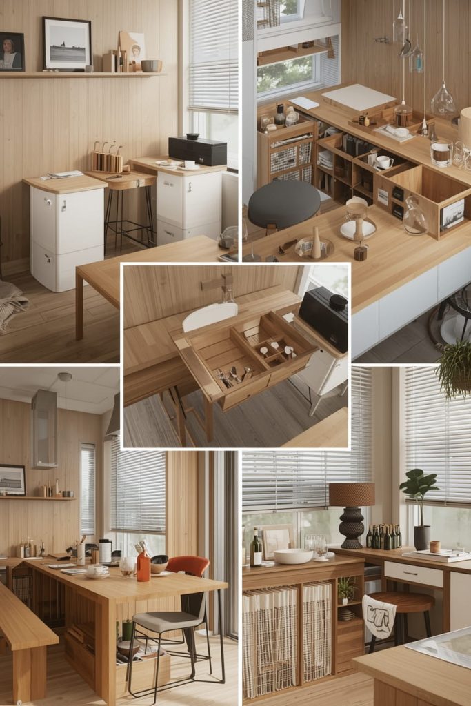 Go Vertical with a One-Wall Open Kitchen Layout