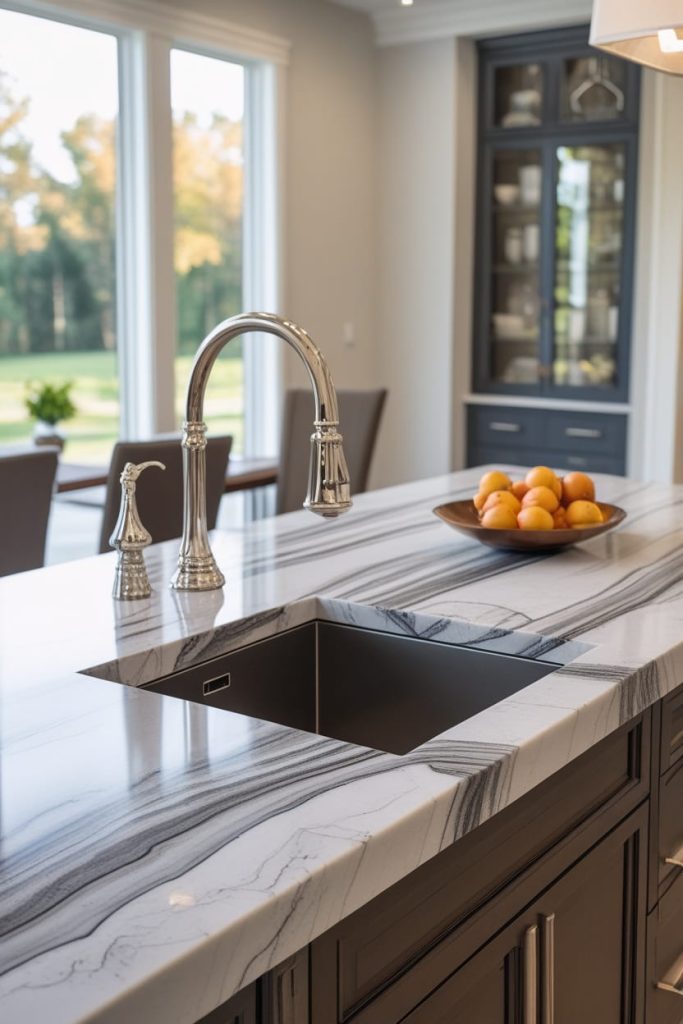 Granite Composite Under Mount Sink for Durability