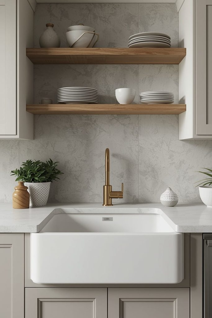 Granite Under Mount Sink for Timeless Style