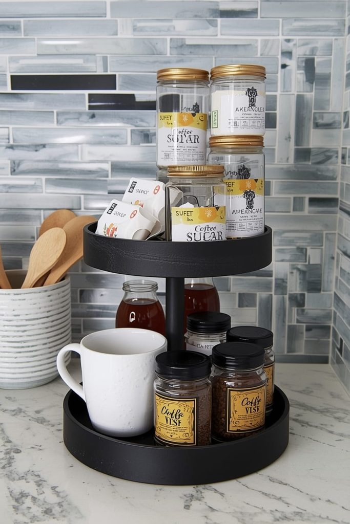  IKEA Billy Bookcase Coffee Bar