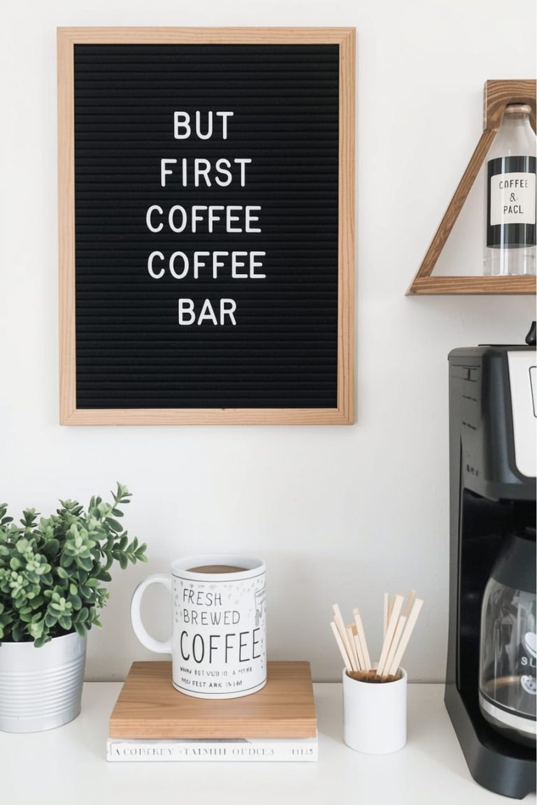 IKEA Kallax Coffee Station Corner