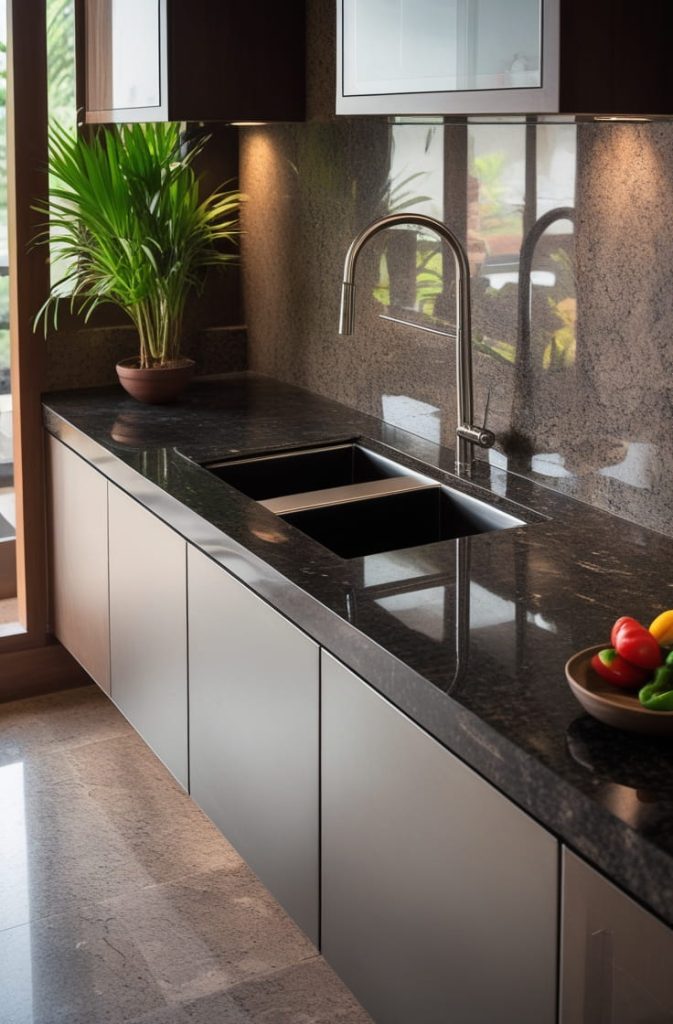 Indian Kitchen Sink with Drainboard for Daily Convenience