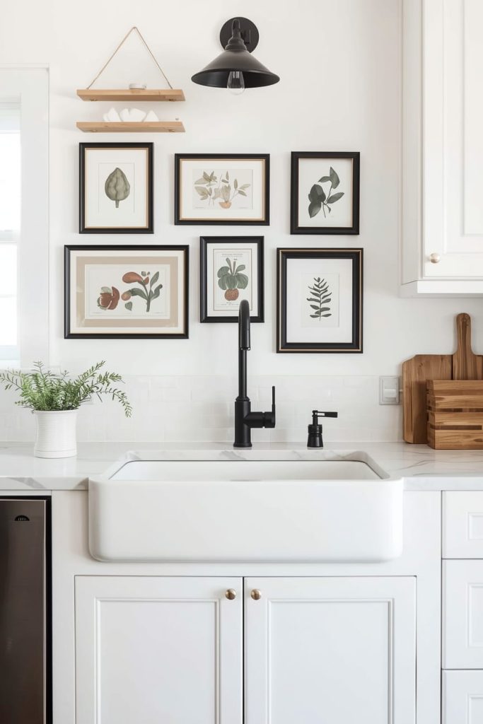 Kitchen Plants Above Sink