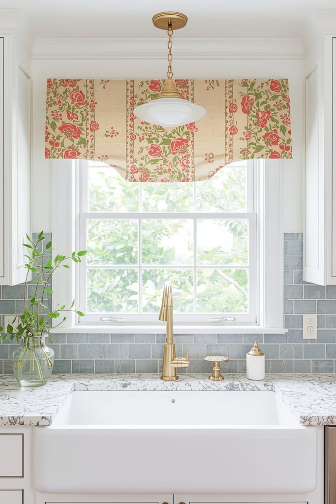 Kitchen Window Valance Ideas Above Sink (Simple & Stylish)
