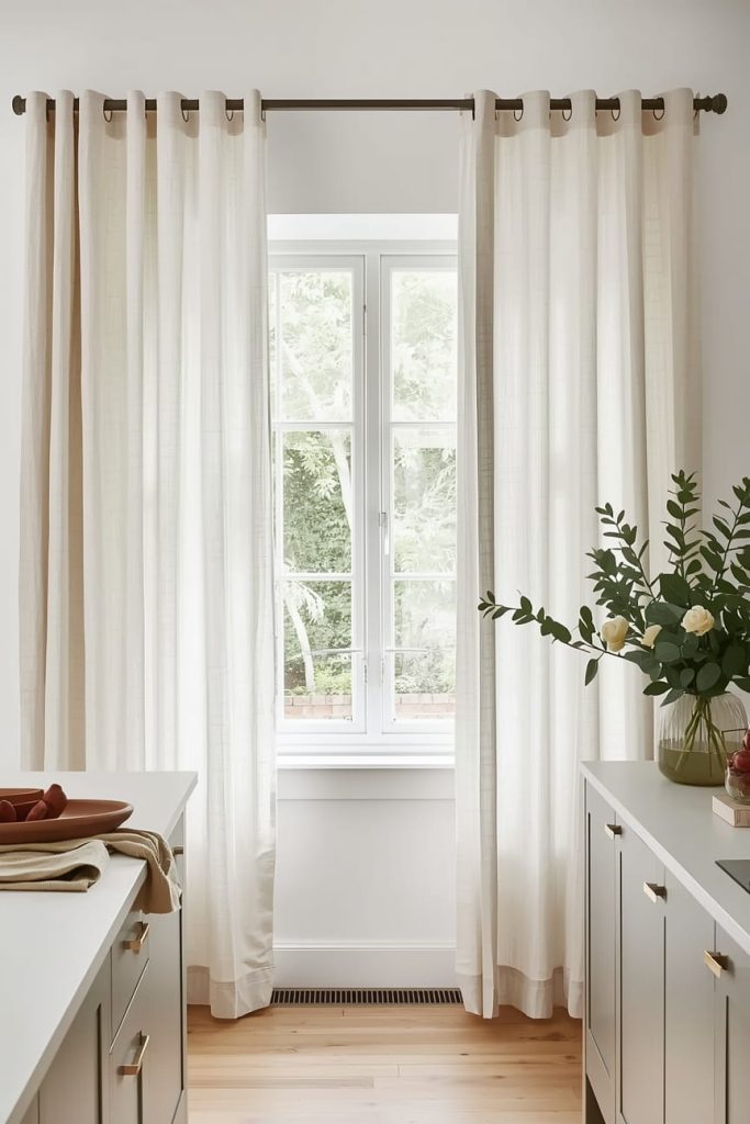 Layered Modern Curtains for Depth and Style