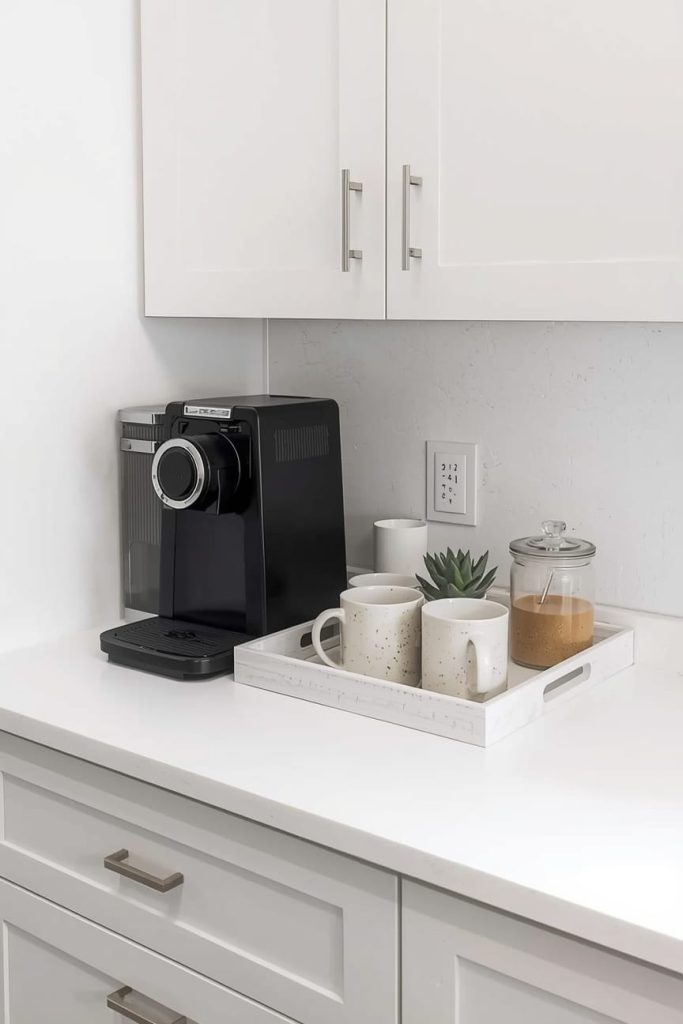 Luxury Countertop Coffee Station