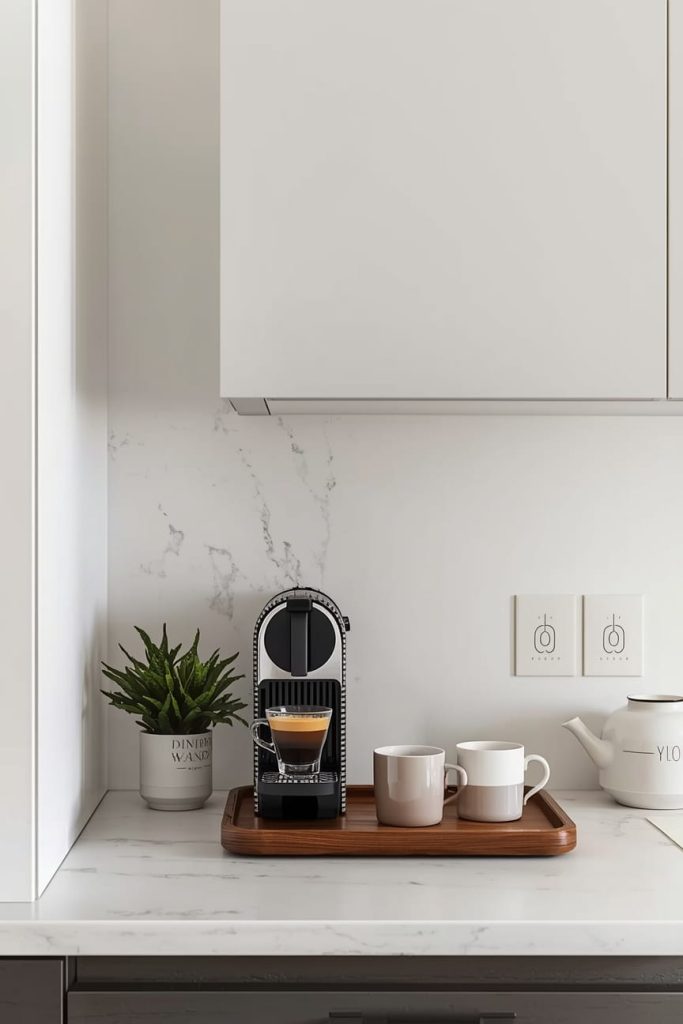 Luxury Nespresso Coffee Station Design