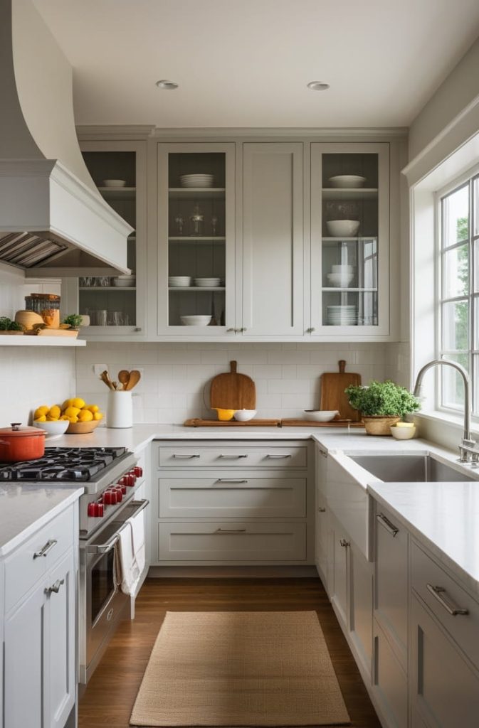 Maximize Storage with a U-Shaped Kitchen