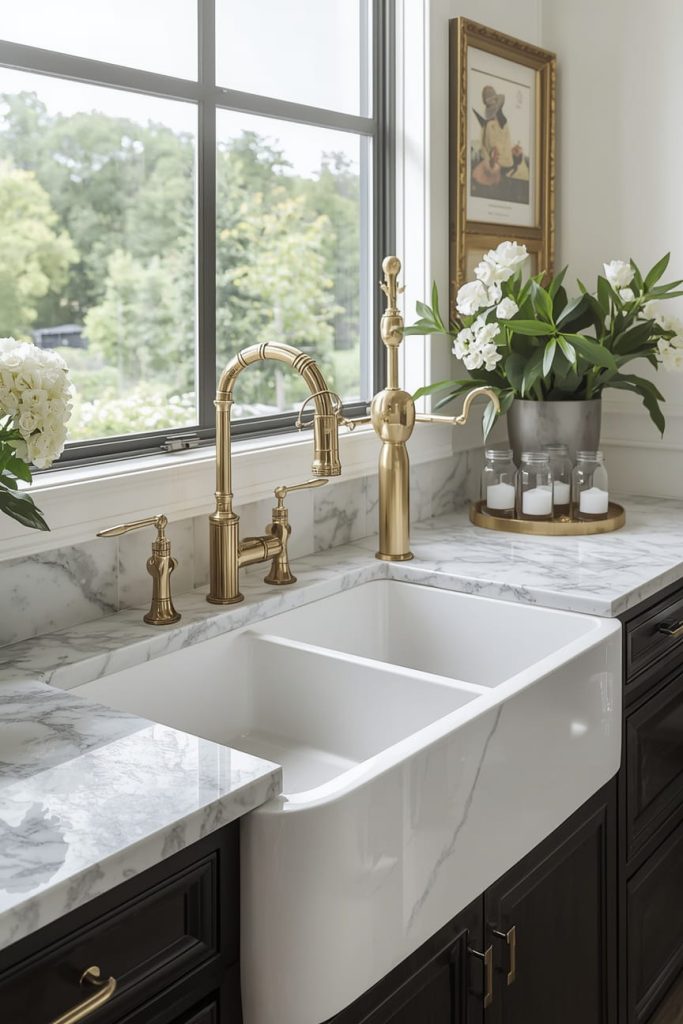 Modern Double Undermount Kitchen Sink for a Seamless Look