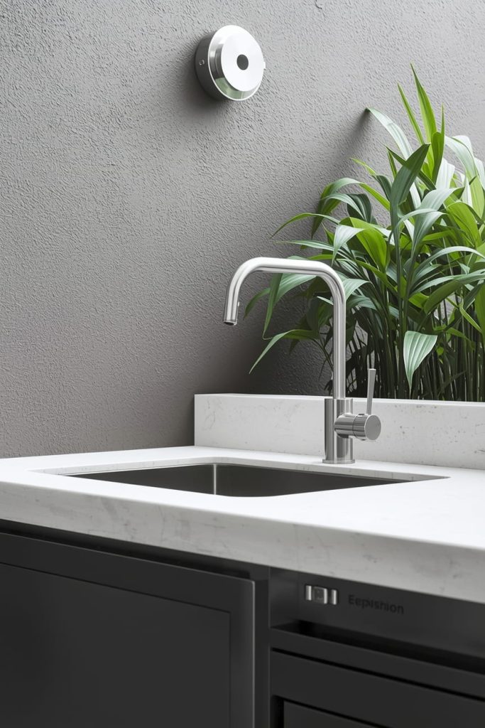 Modern Minimalist Patio Sink