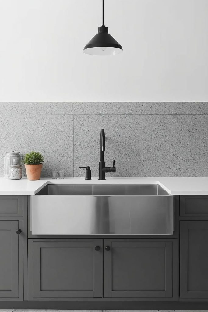 Modern Undermount Stainless Steel Sink for a Seamless Look