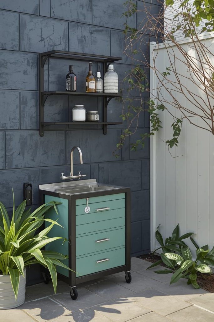 Portable Patio Sink for Small Spaces