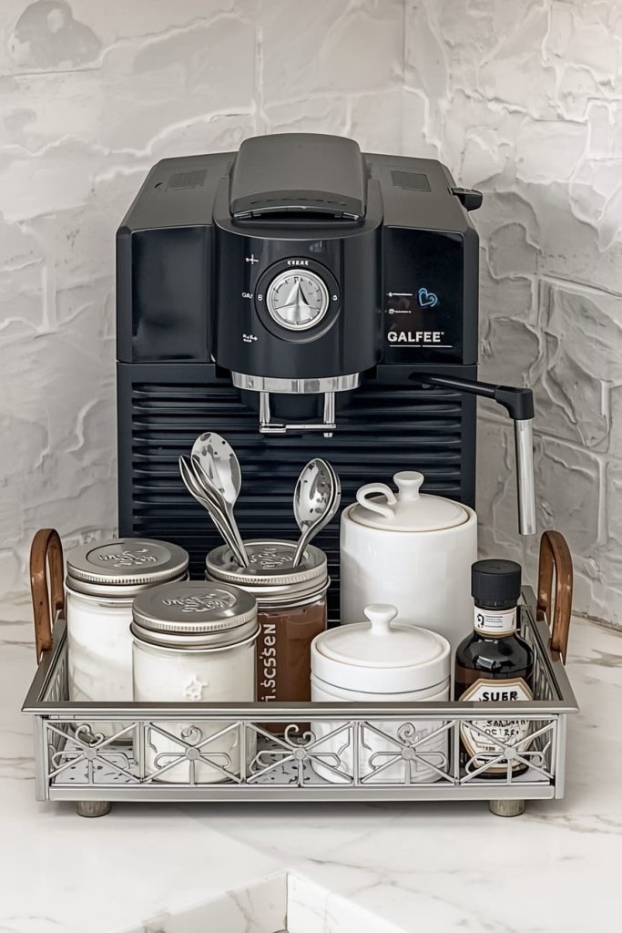 Small Coffee Corner Ideas for Kitchen Spaces