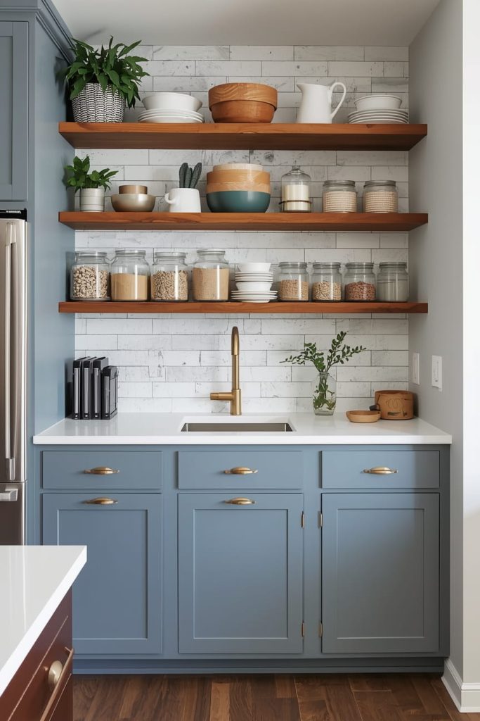 Tiny Open Kitchen Living Room Combo for Seamless Flow