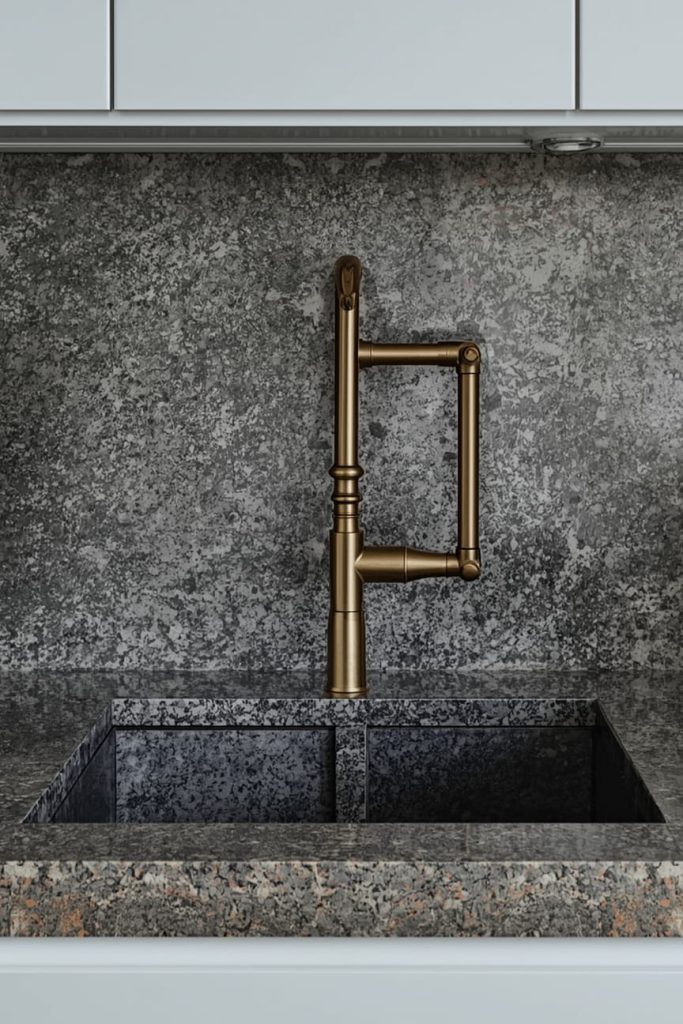 Undermount Granite Sink for a Seamless Countertop Design