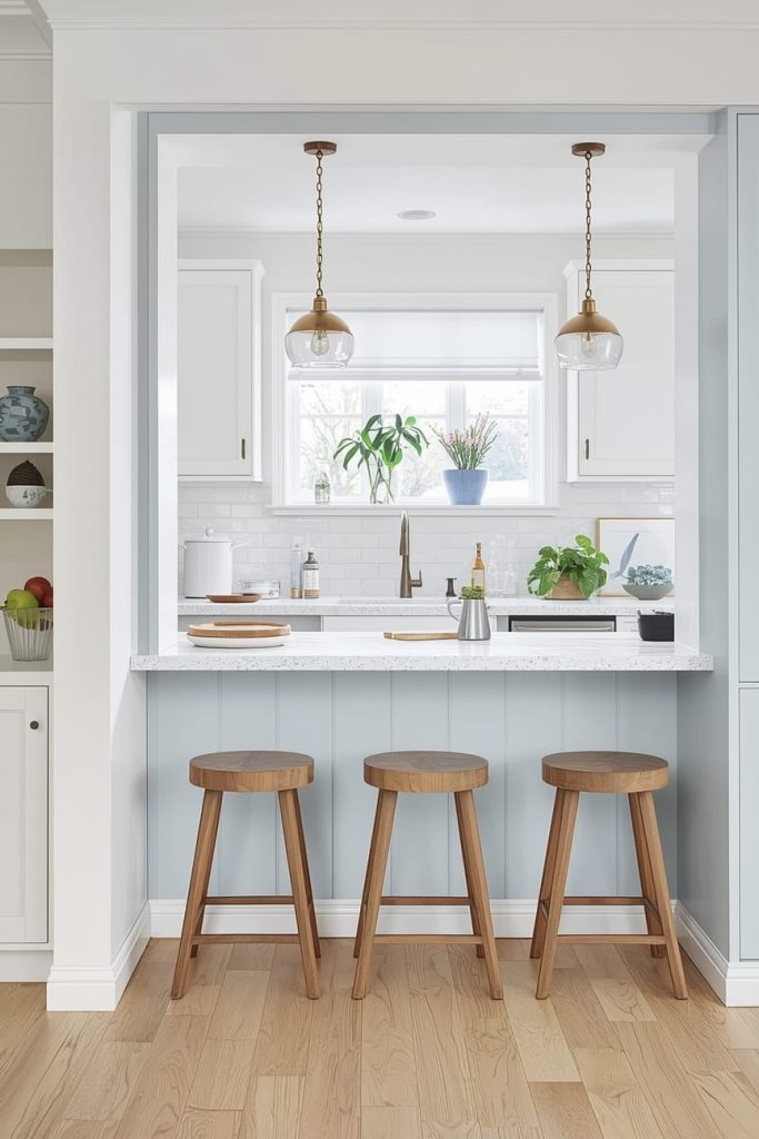 Use a Half Wall to Define the Space