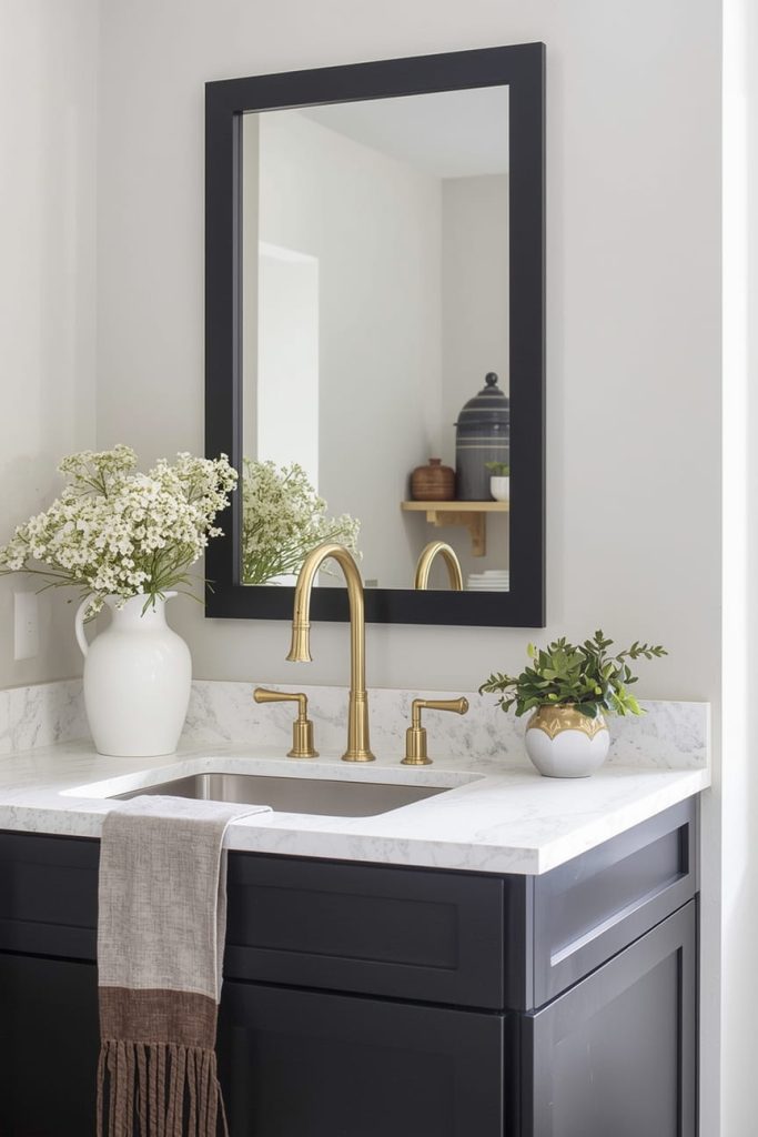 Window Above Kitchen Sink for Natural Light