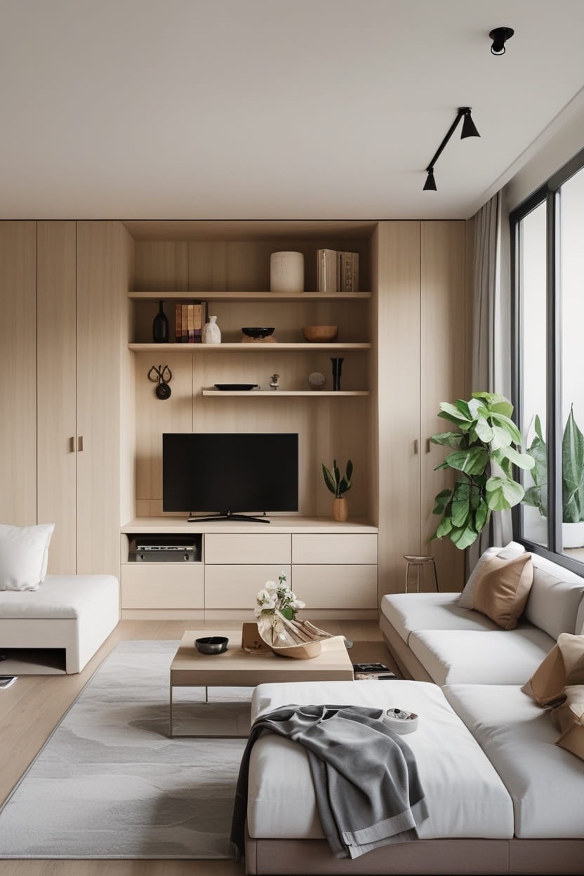 Minimalist Living Room Ideas for Small Spaces (12 Designs)