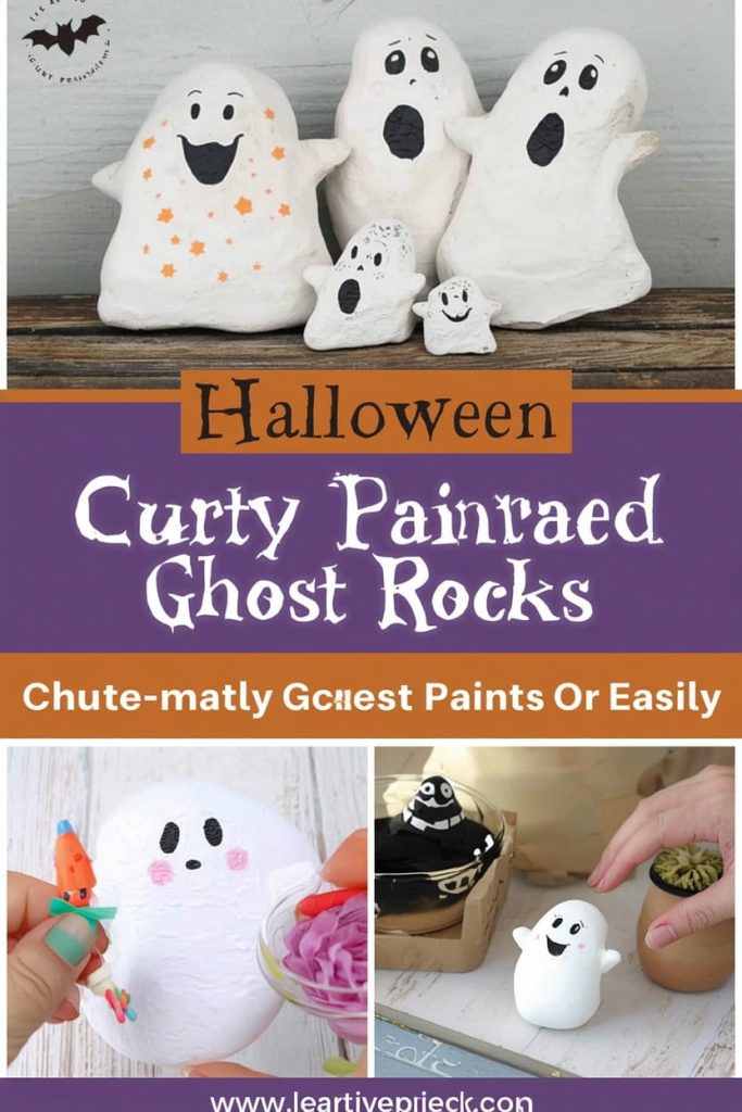 Haunted House Rock Painting for a Classic Halloween Scene