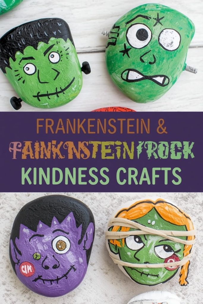 Pumpkin Rock Painting Ideas for Classic Halloween Charm